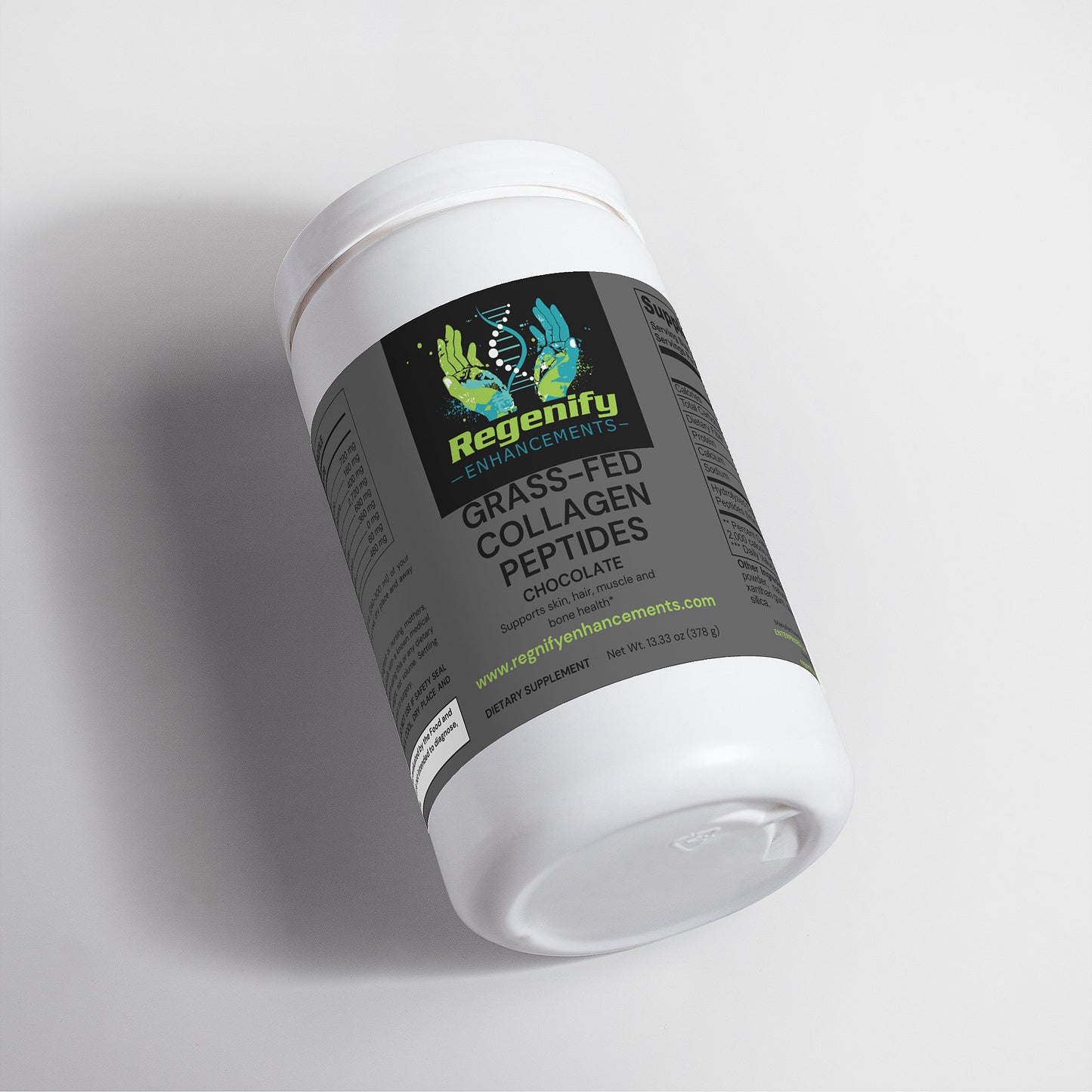 Grass-Fed Collagen Peptides Powder (Chocolate)