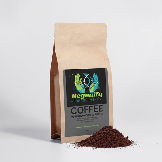 Mushroom Coffee Fusion - Lion’s Mane & Chaga 4oz