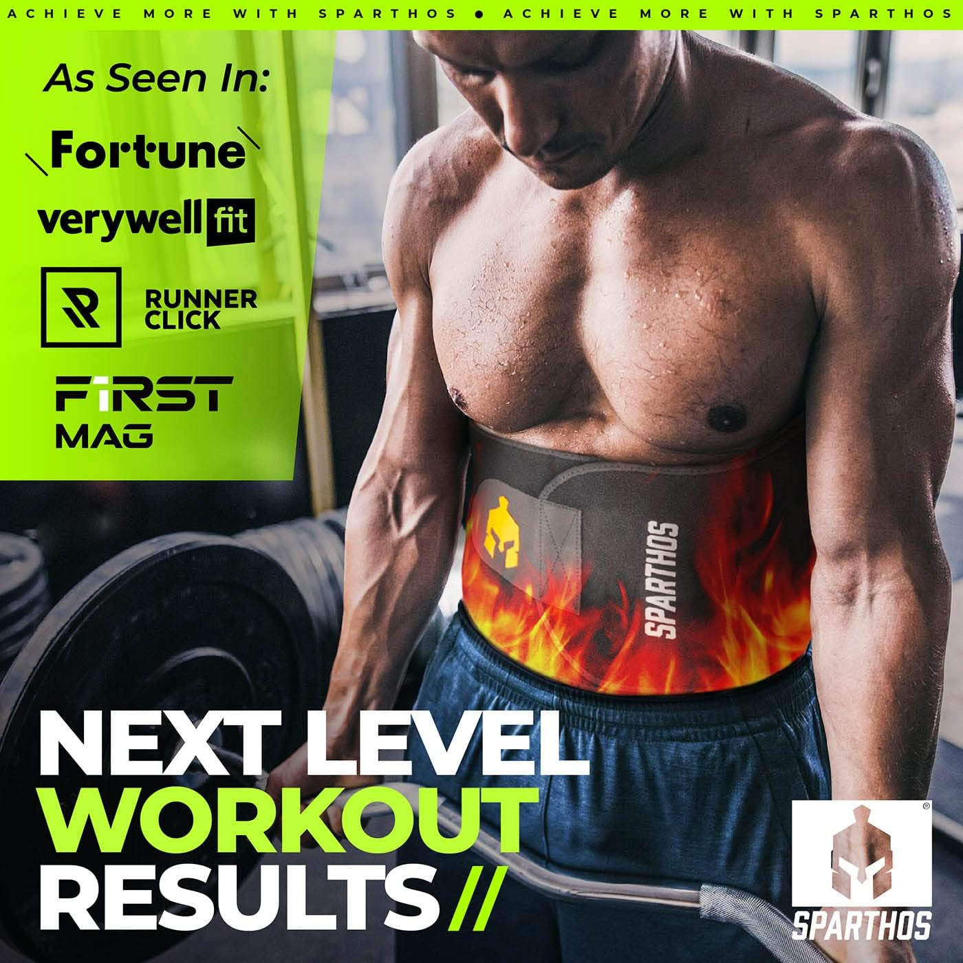Waist Trimmer Belt - Sweat More and Shorten Your Workout Time!