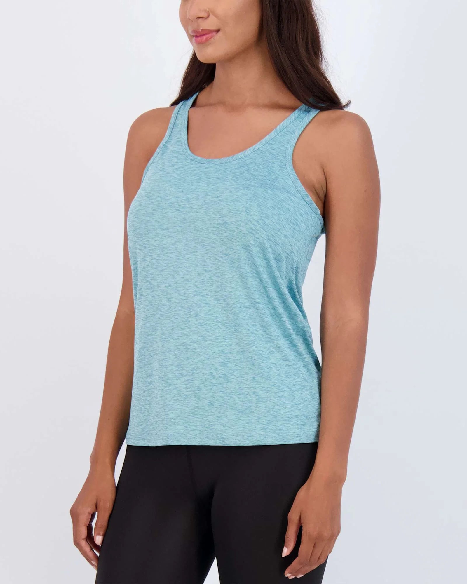 5-Pack Women'S Racerback Tank Top Dry-Fit Athletic Performance Yoga Activewear (Available in plus Size)