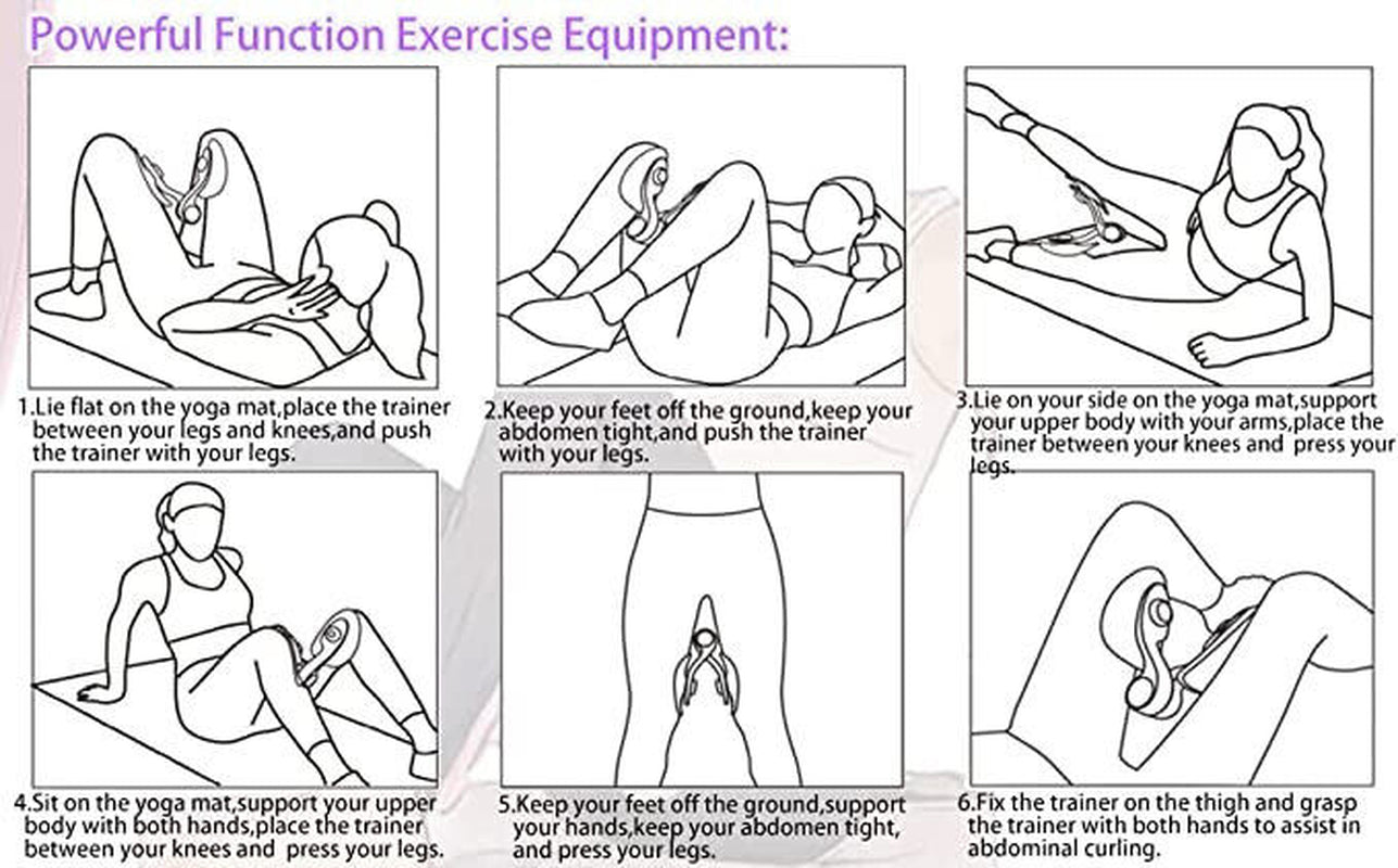 Thigh Master Thigh Exerciser for Woman,Leg Machine,Inner Thigh Toner,Hip Triner
