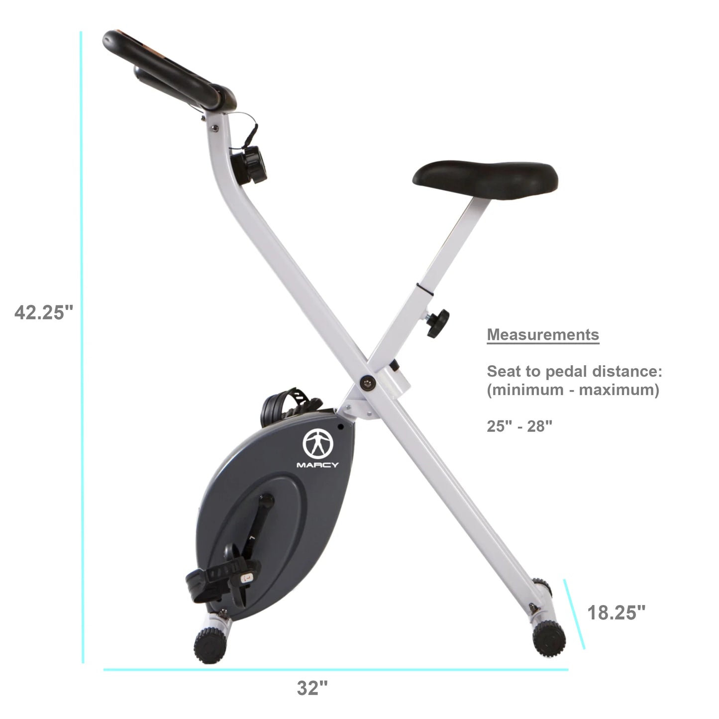 Foldable Exercise Bike Compact Cycling NS-652