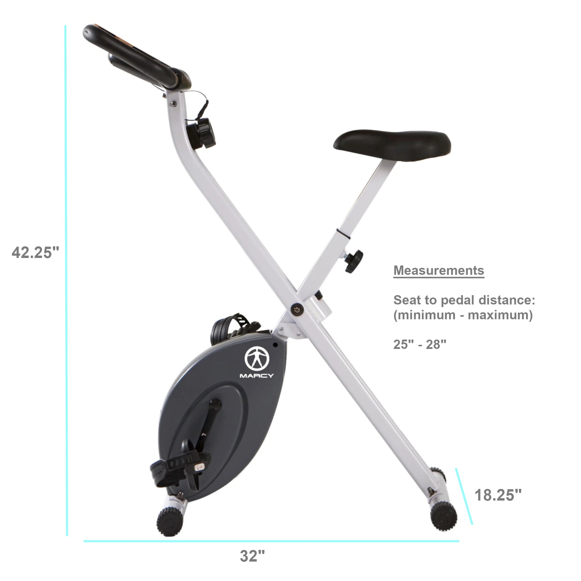 Foldable Exercise Bike Compact Cycling NS-652